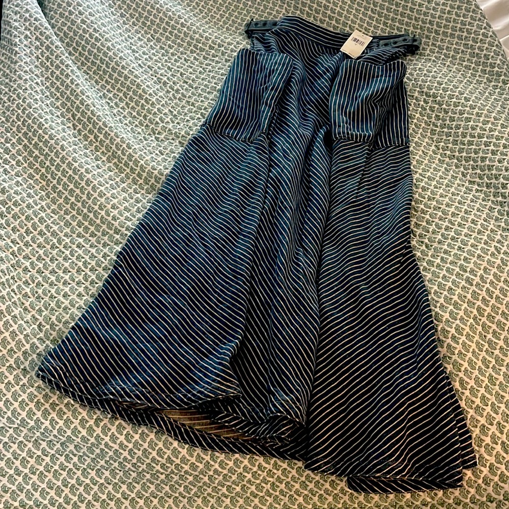 NWT Ralph Lauren RRL Denim Skirt Stripe Size 3